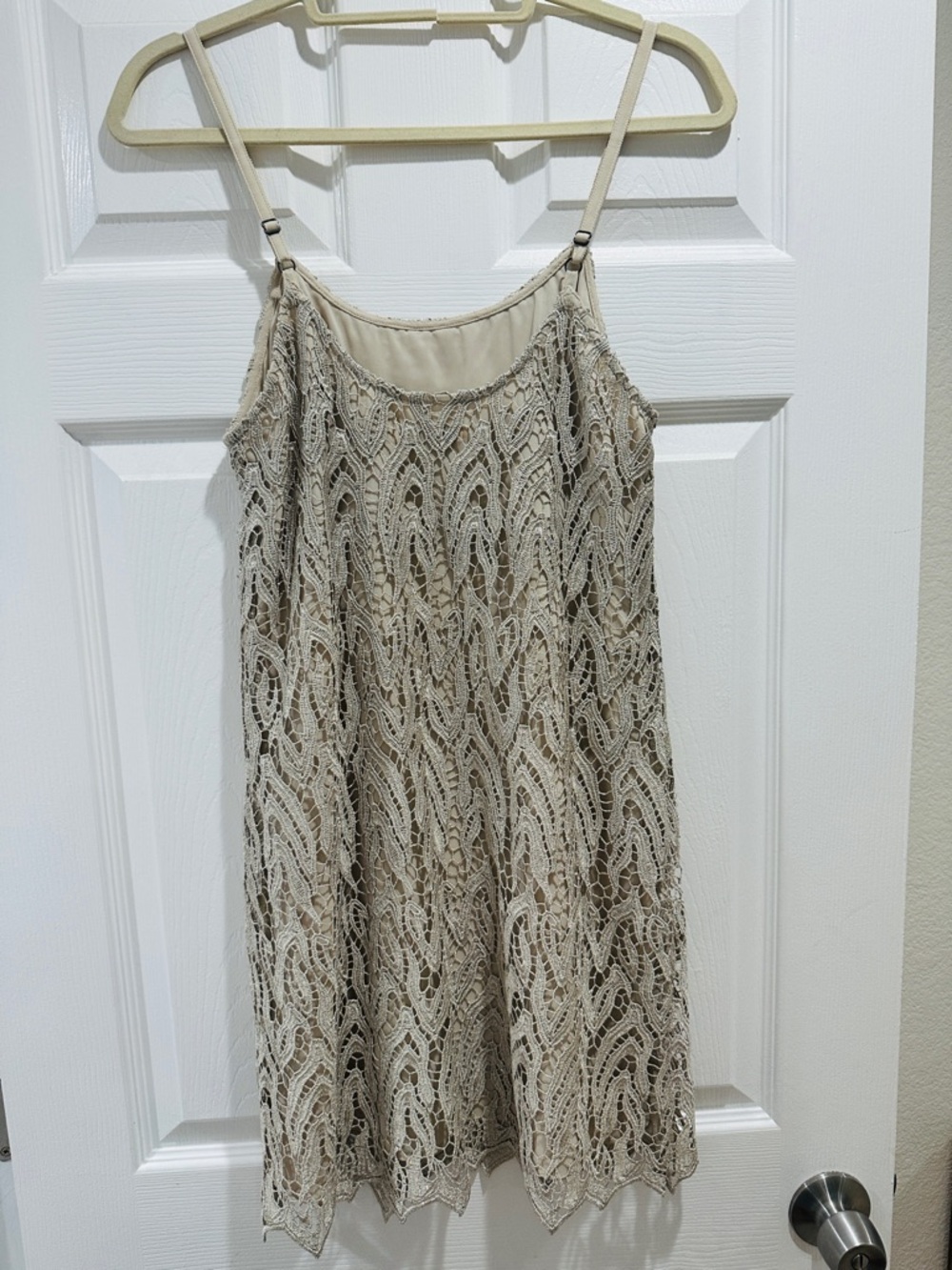 Alice + Olivia Emmie Lace Dress with Adjustable Straps